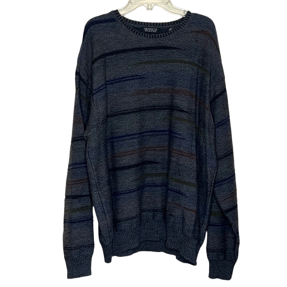 Segreto vintage chunky knit oversized sweater large